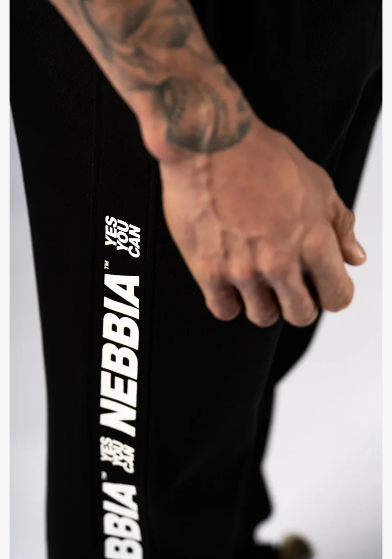 NEBBIA Sweatpants HERO black