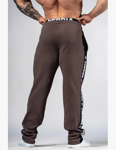 NEBBIA Sweatpants HERO brown