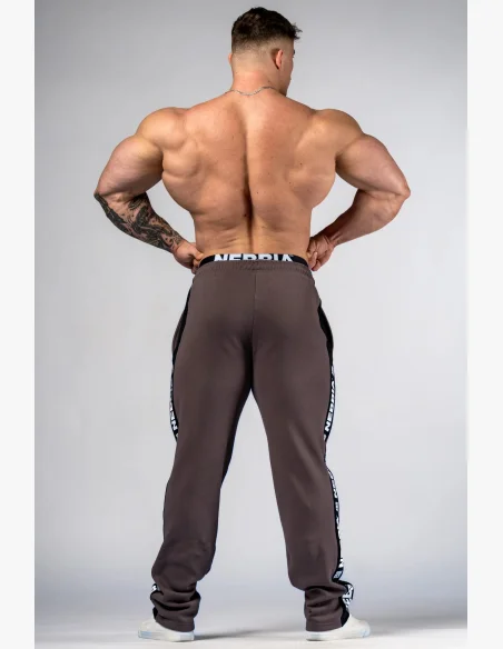 NEBBIA Sweatpants HERO brown