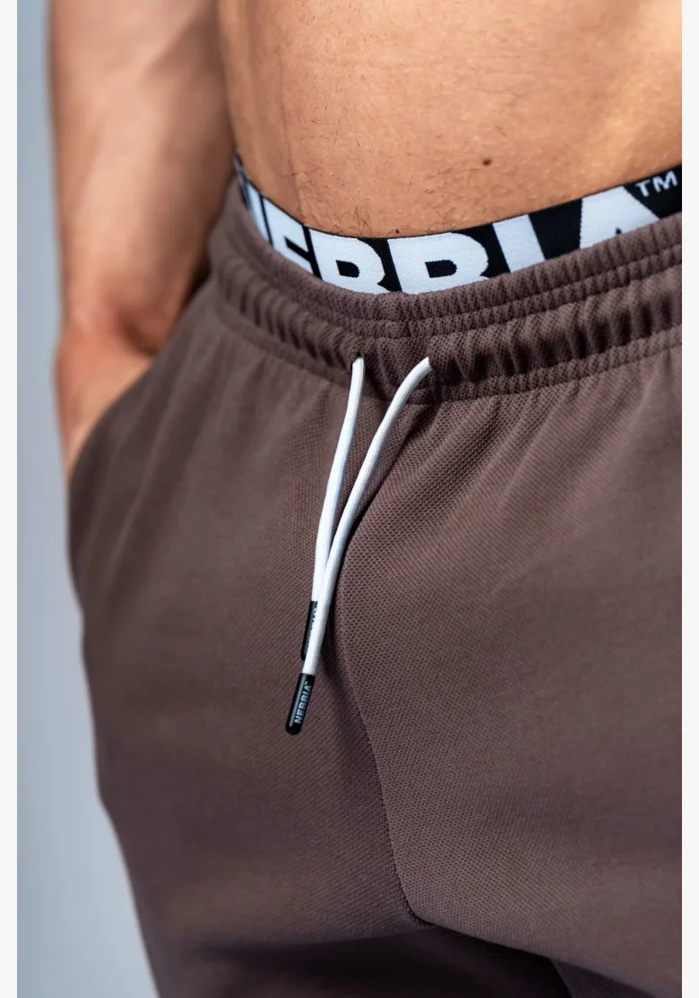 NEBBIA Sweatpants HERO brown