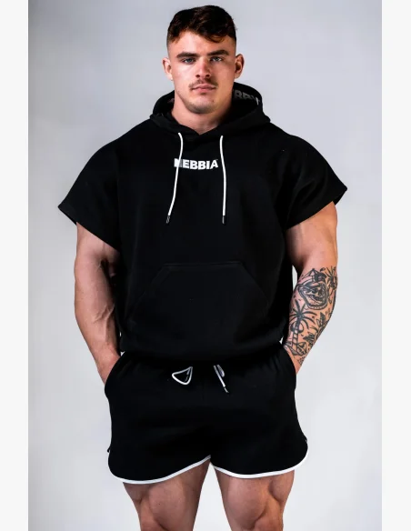 NEBBIA Training rag top HERO black