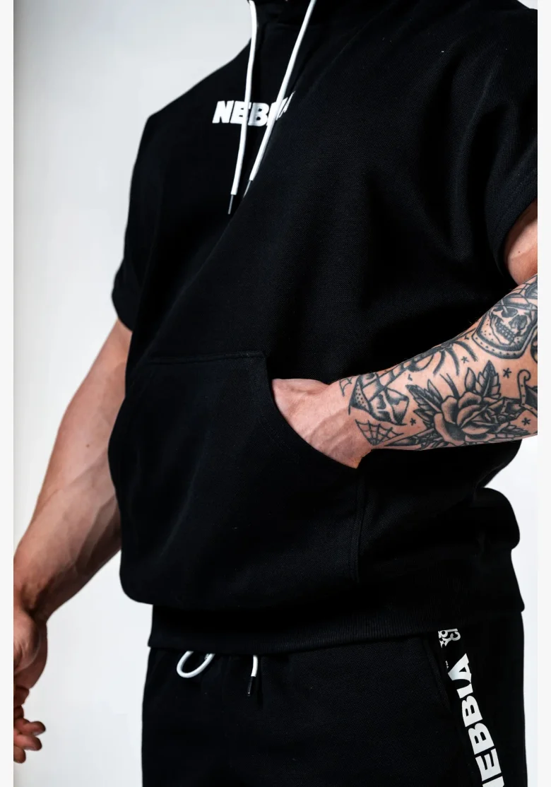 NEBBIA Training rag top HERO black