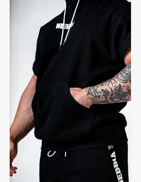 NEBBIA Training rag top HERO black