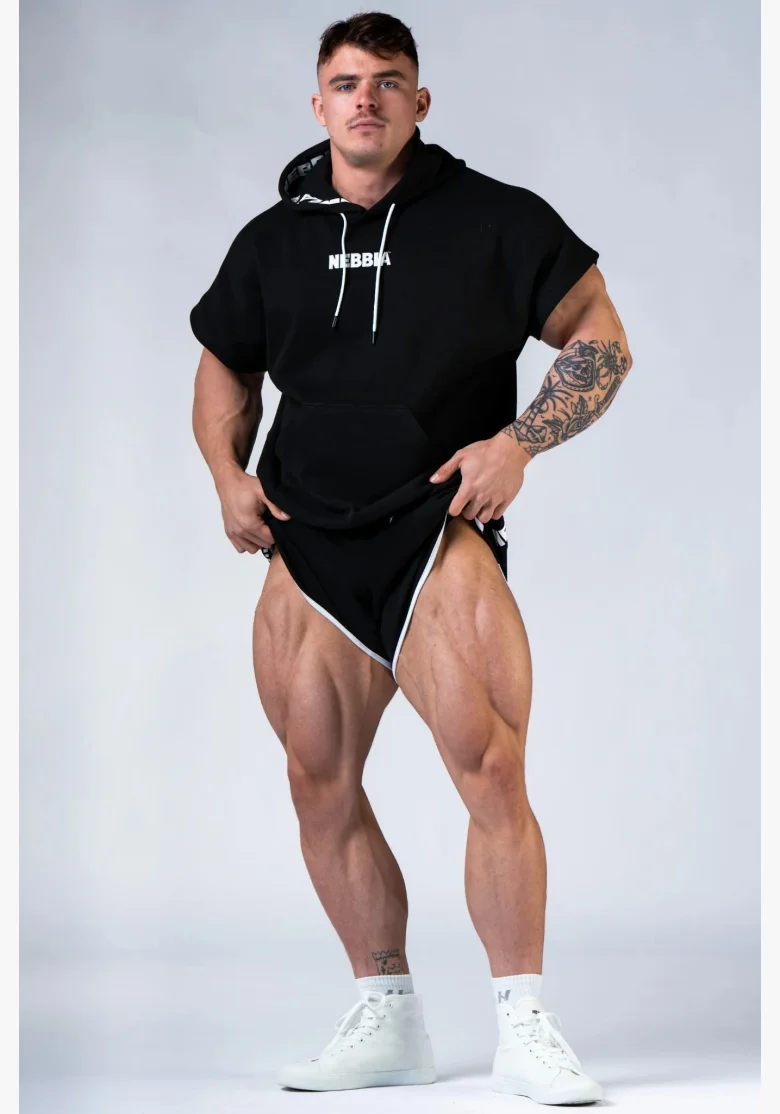 NEBBIA Training rag top HERO black