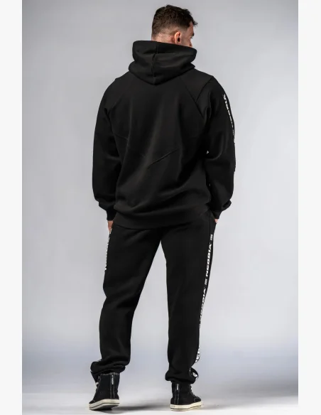 NEBBIA Hoodie HERO black