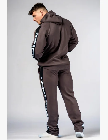 NEBBIA Hoodie HERO brown