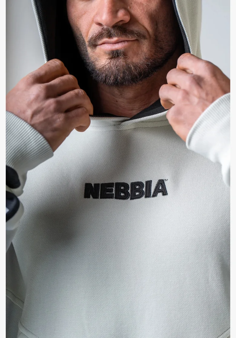 NEBBIA Hoodie HERO grey