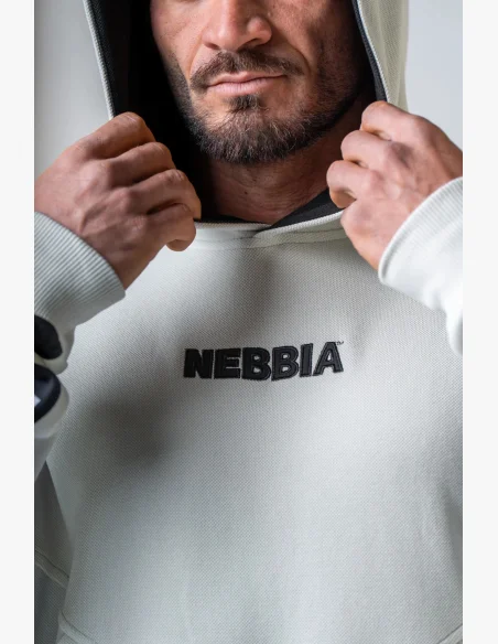 NEBBIA Hoodie HERO grey