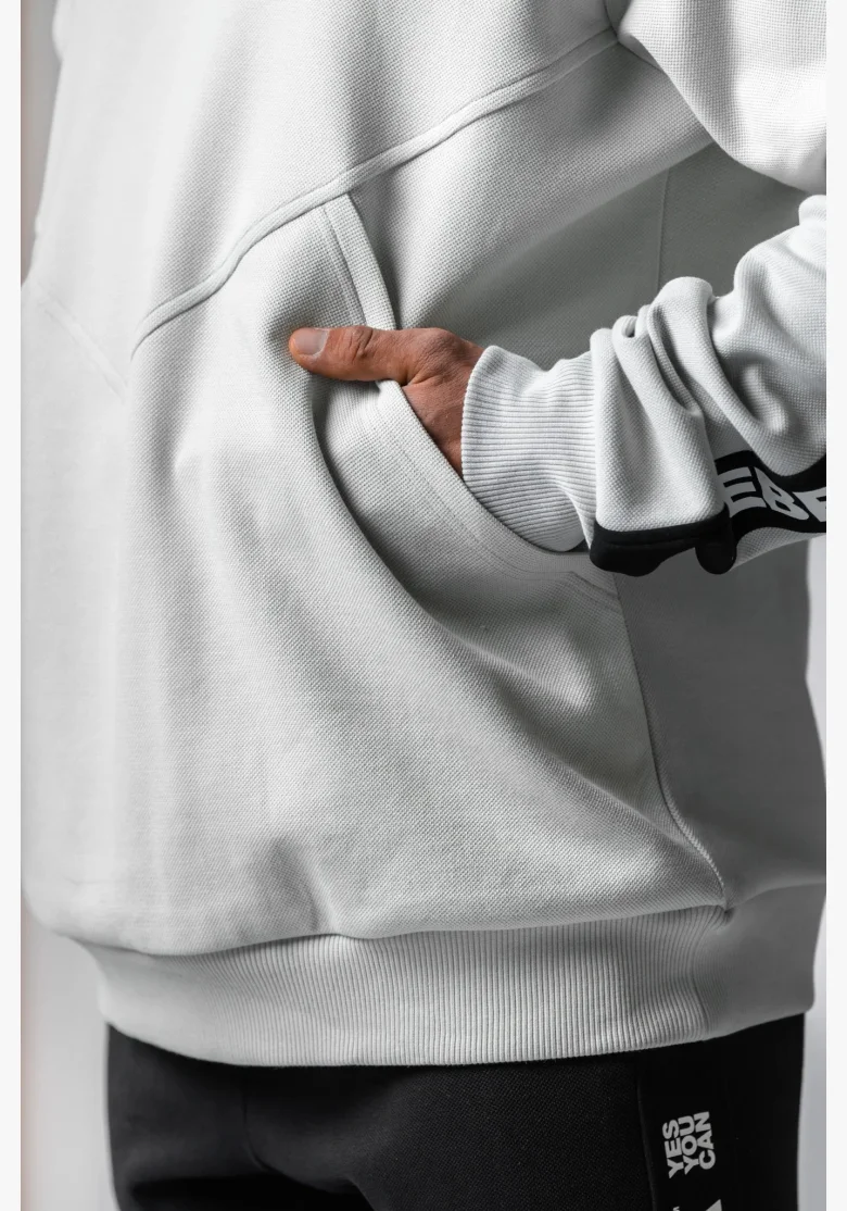 NEBBIA Hoodie HERO grey
