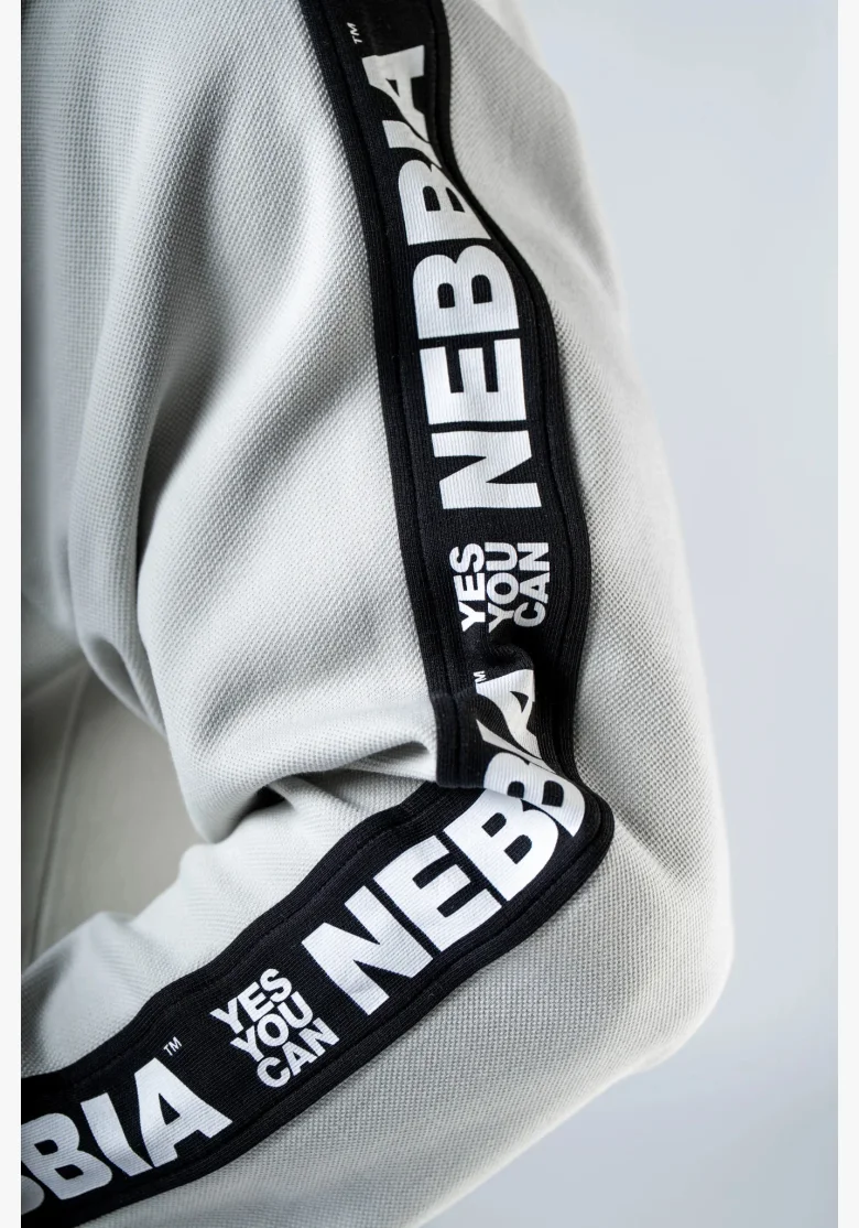 NEBBIA Hoodie HERO grey
