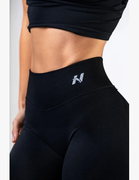 NEBBIA High-waist push-up leggings POWER black