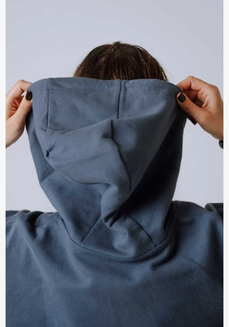 NEBBIA Zip-up Hoodie POWER gray