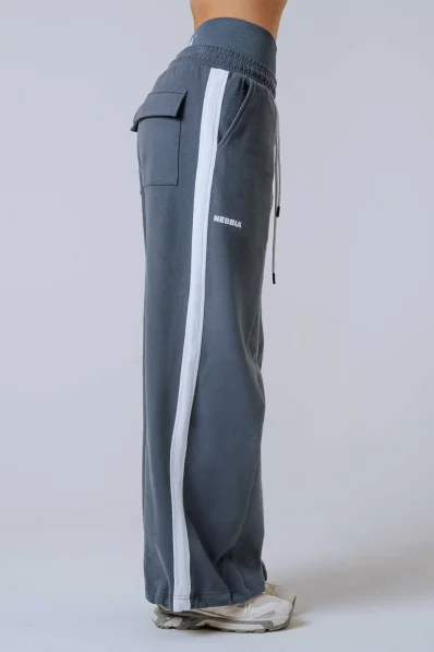 NEBBIA Oversized sweatpants POWER grey 2
