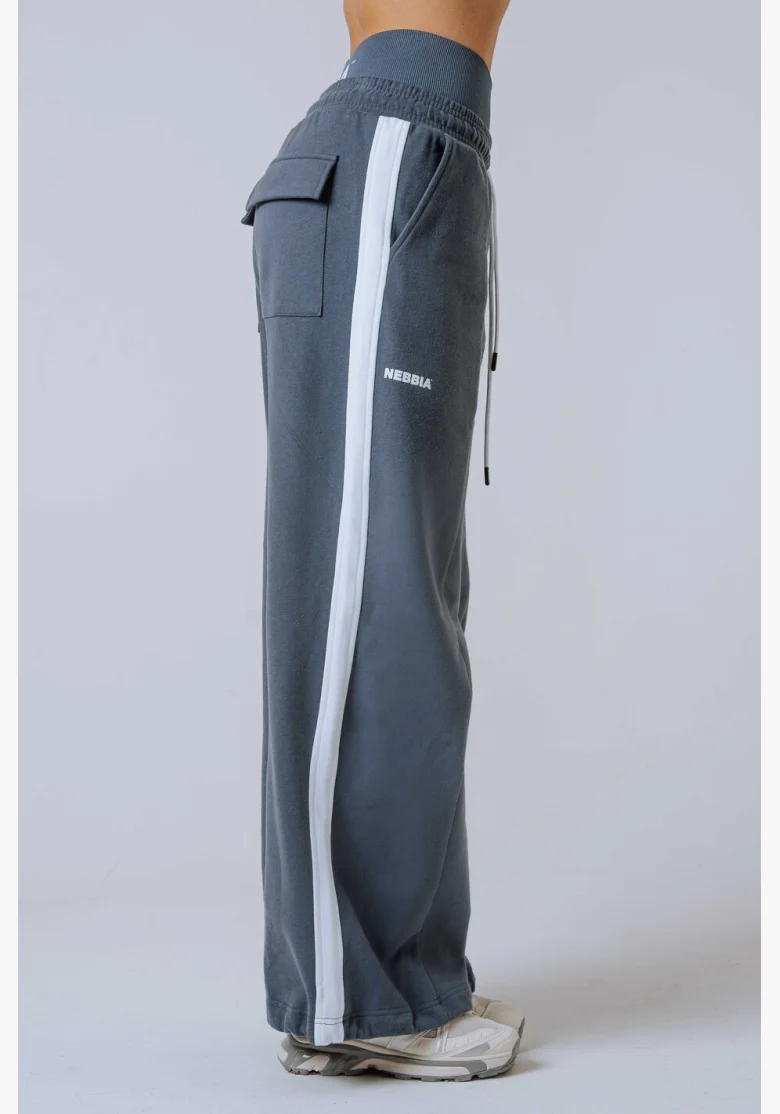 NEBBIA Oversized sweatpants POWER grey