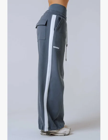 NEBBIA Oversized sweatpants POWER grey