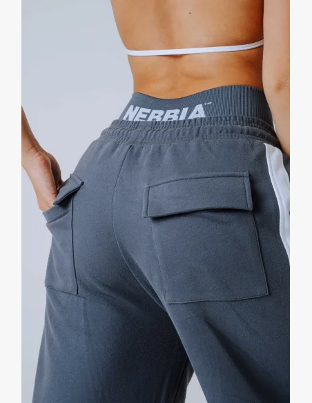 NEBBIA Oversized sweatpants POWER grey