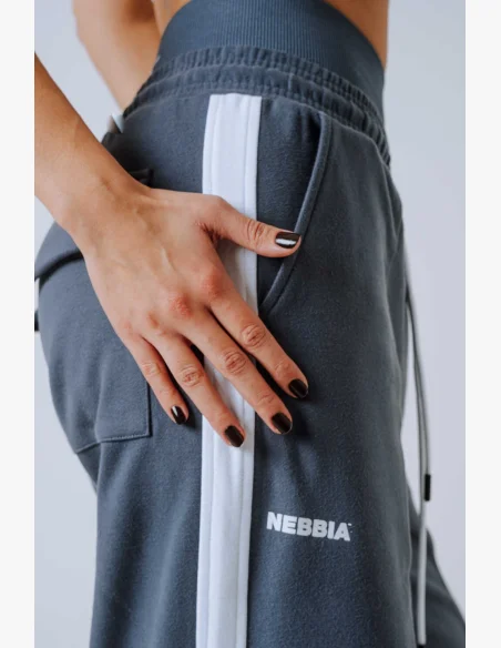NEBBIA Oversized sweatpants POWER grey