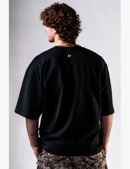 NEBBIA Oversized t-shirt POWER black