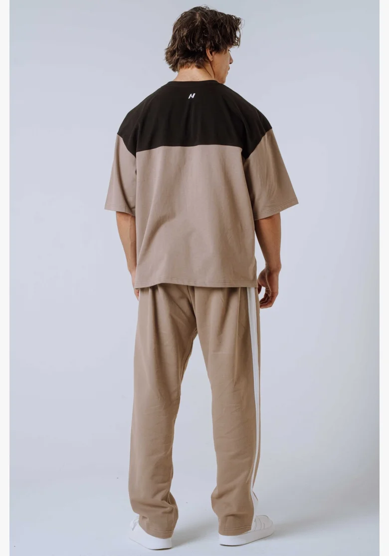 NEBBIA Oversized t-shirt POWER beige