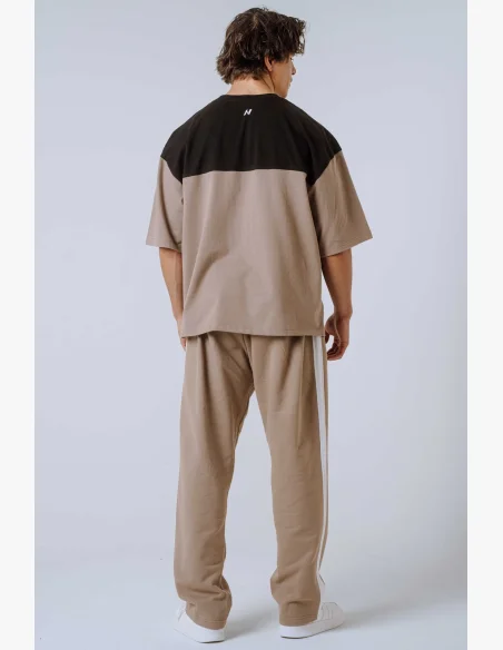 NEBBIA Oversized t-shirt POWER beige