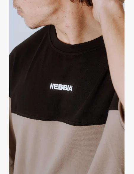 NEBBIA Oversized t-shirt POWER beige