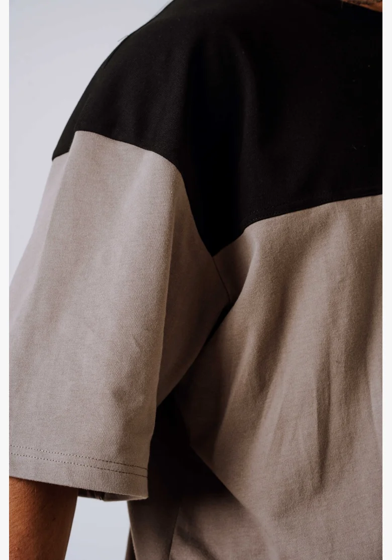 NEBBIA Oversized t-shirt POWER beige