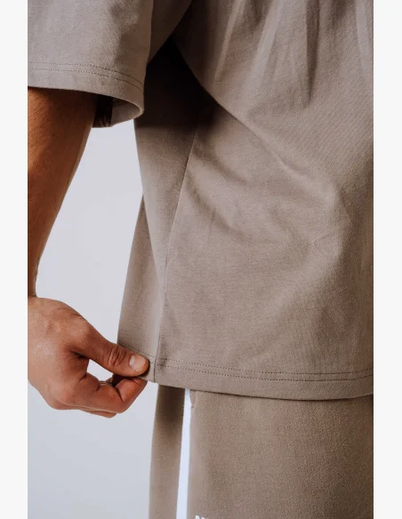 NEBBIA Oversized t-shirt POWER beige
