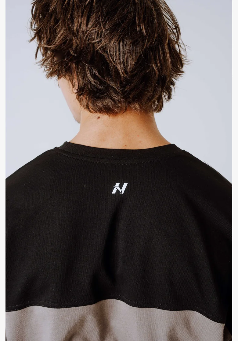 NEBBIA Oversized t-shirt POWER beige