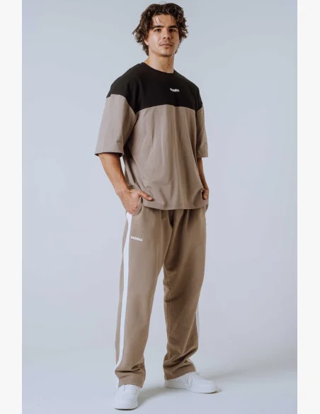 NEBBIA Oversized t-shirt POWER beige