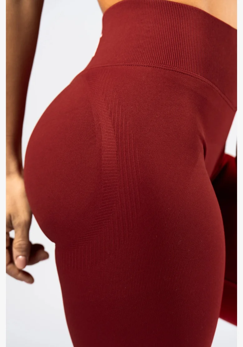 NEBBIA High-waist push-up leggings POWER red