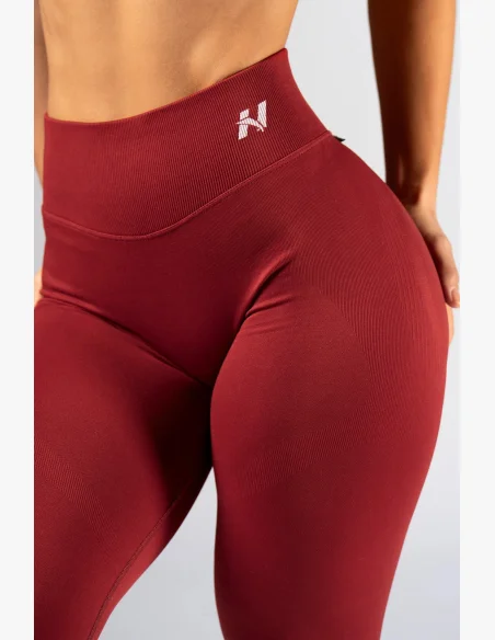NEBBIA High-waist push-up leggings POWER red