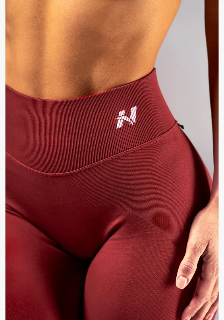 NEBBIA High-waist push-up leggings POWER red