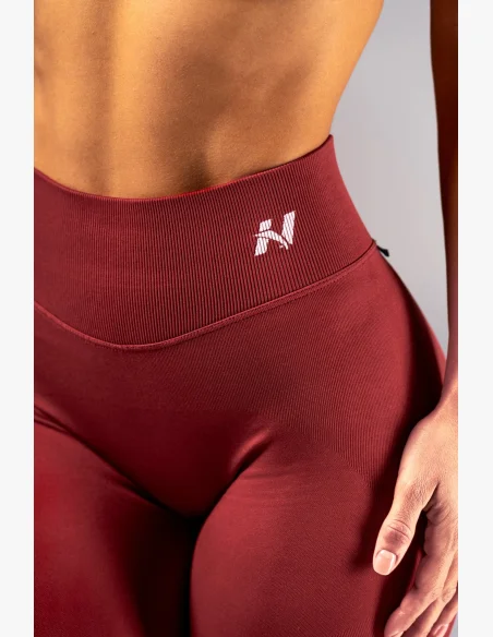NEBBIA High-waist push-up leggings POWER red