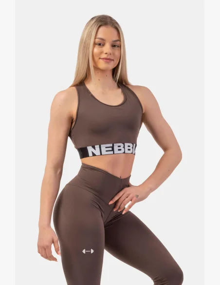 NEBBIA • Sports bra with Cross Back cut • NEBBIAshop.com