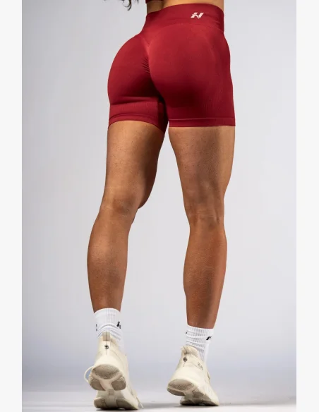 NEBBIA High-waist push-up shorts POWER red