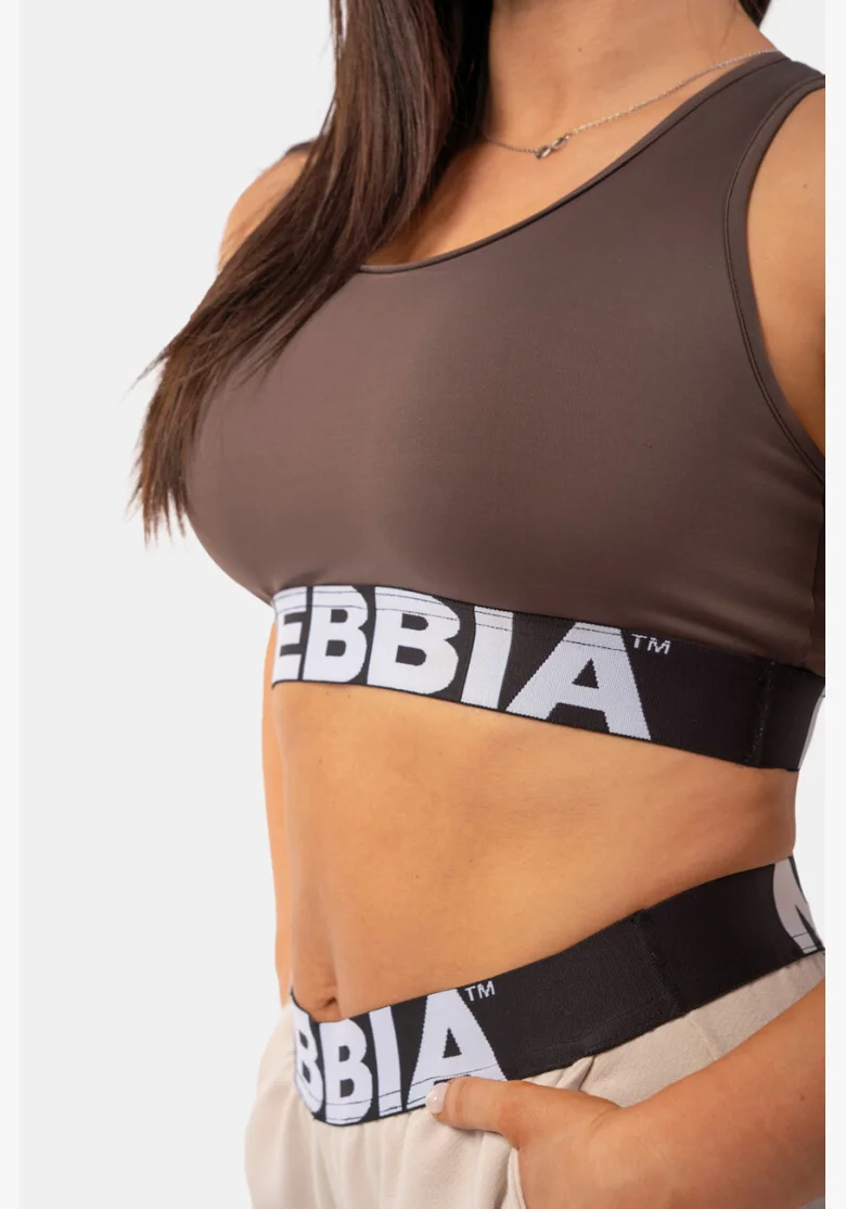 NEBBIA • Sports bra with Cross Back cut • NEBBIAshop.com