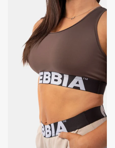 NEBBIA • Sports bra with Cross Back cut • NEBBIAshop.com