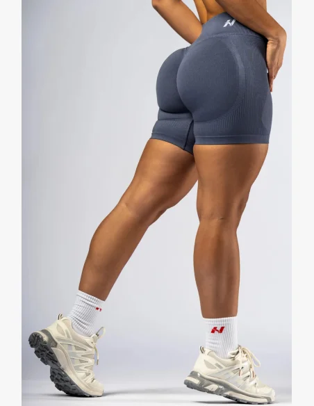 NEBBIA High-waist push-up shorts POWER gray