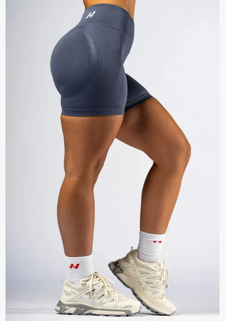 NEBBIA High-waist push-up shorts POWER gray