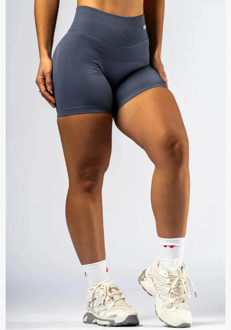 NEBBIA High-waist push-up shorts POWER gray