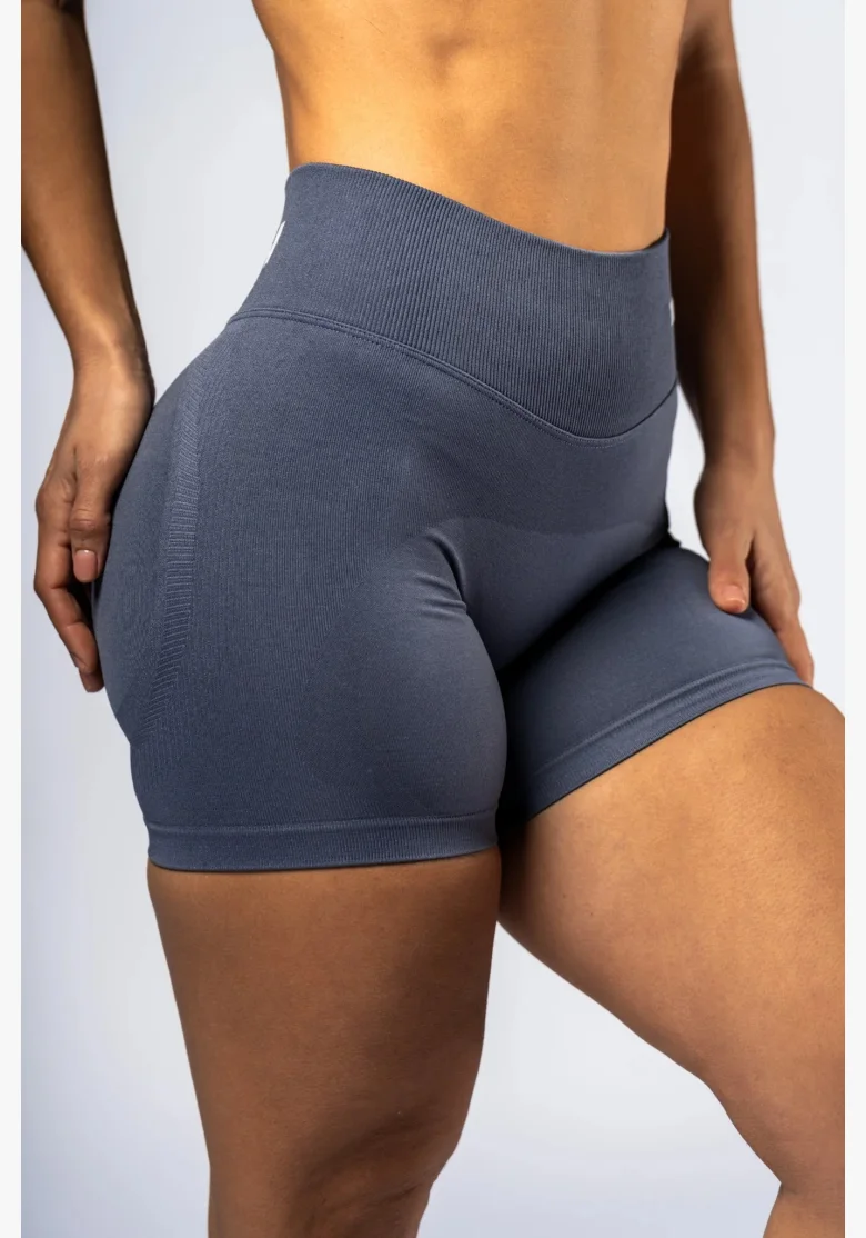 NEBBIA High-waist push-up shorts POWER gray