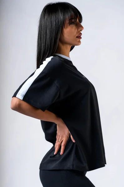 NEBBIA Relaxed fit t-shirt POWER black 2