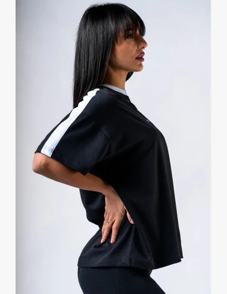 NEBBIA Relaxed fit t-shirt POWER black