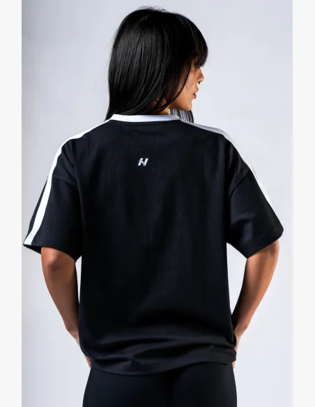 NEBBIA Relaxed fit t-shirt POWER black