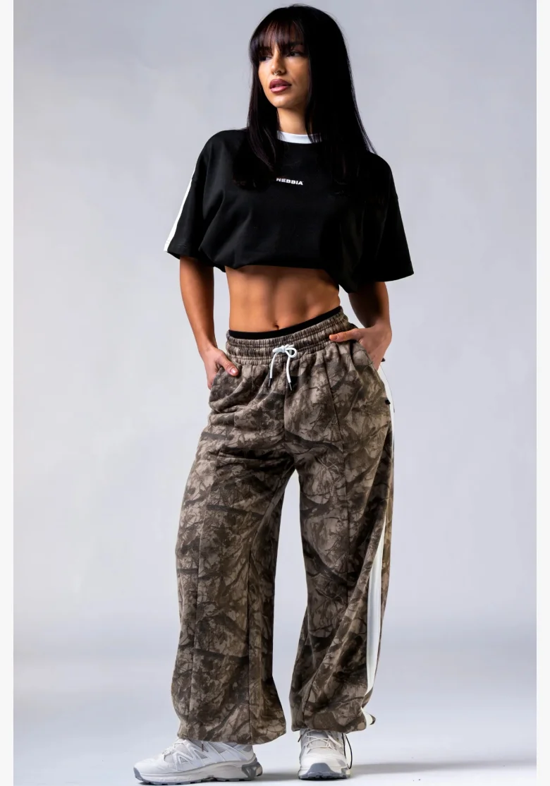 NEBBIA Relaxed fit t-shirt POWER black