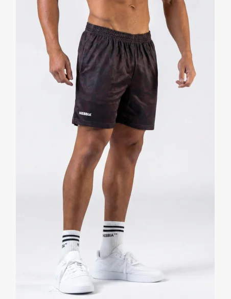 NEBBIA Training shorts POWER Camo dark