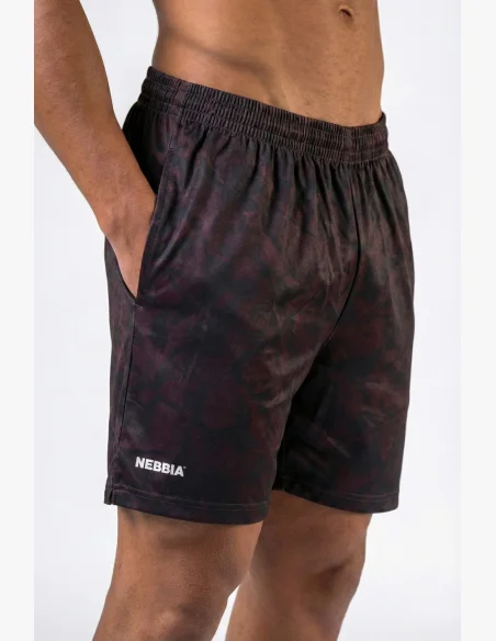 NEBBIA Training shorts POWER Camo dark