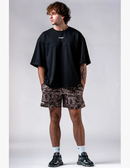 NEBBIA Training shorts POWER Camo pale