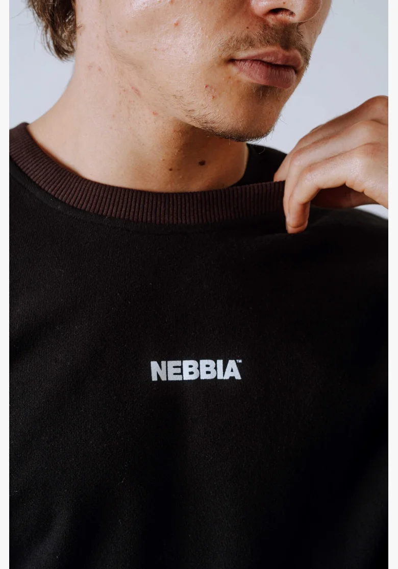 NEBBIA Relaxed fit sweatshirt POWER Camo dark