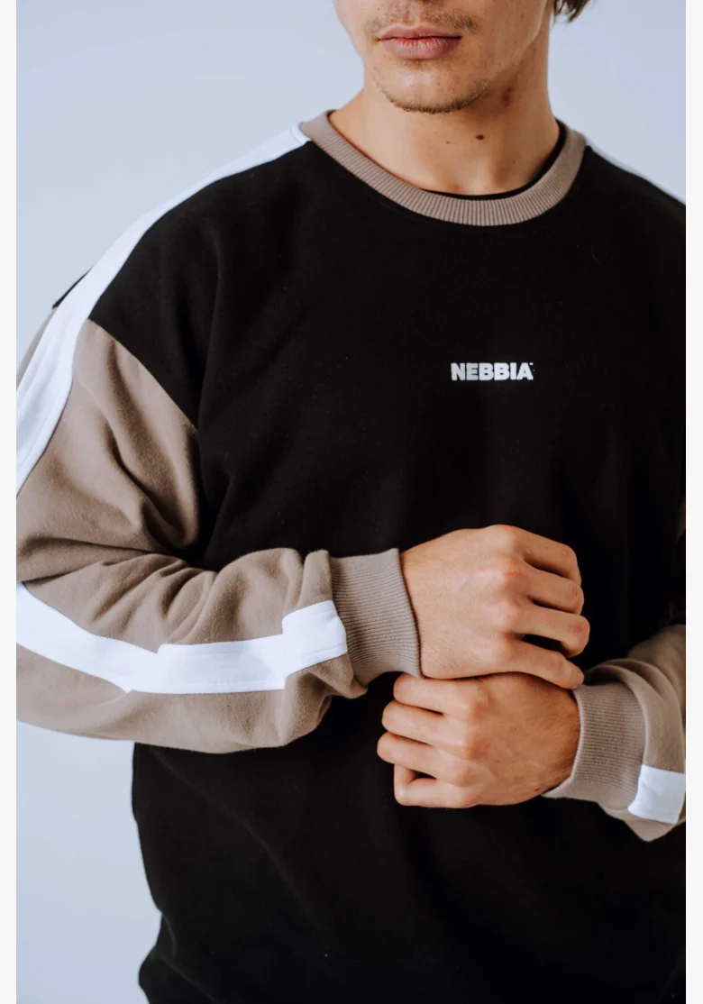 NEBBIA Relaxed fit sweatshirt POWER beige